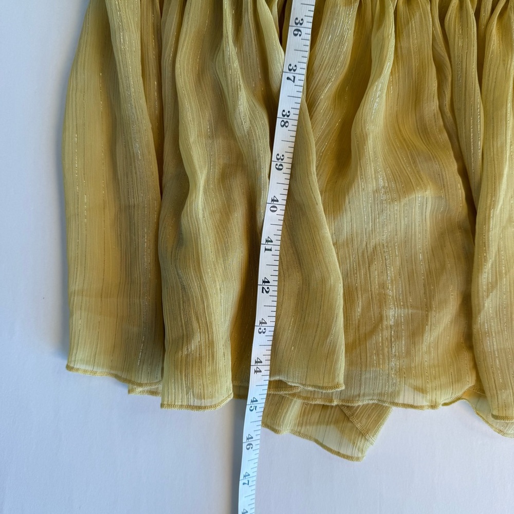 Anthropologie Moon River Cottagecore Dress Lace Midi Ruffle Milk Maid Peasant S - Picture 9 of 16